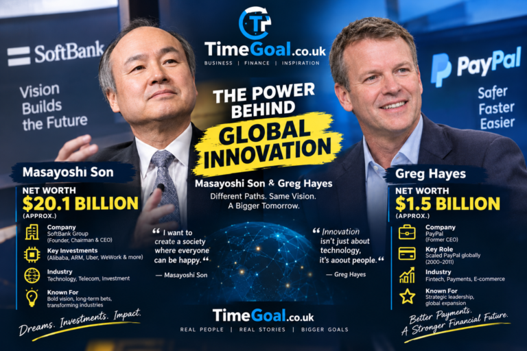 Masayoshi Son and Greg Hayes Masayoshi Son and Greg Hayes